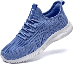 Lamincoa Womens Walking Shoes Slip On Lightweight Memory Foam Cheer Sneakers for Tennis Gym Running Workout Yoga