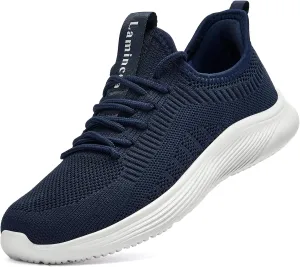 Lamincoa Womens Walking Shoes Slip On Lightweight Memory Foam Cheer Sneakers for Tennis Gym Running Workout Yoga