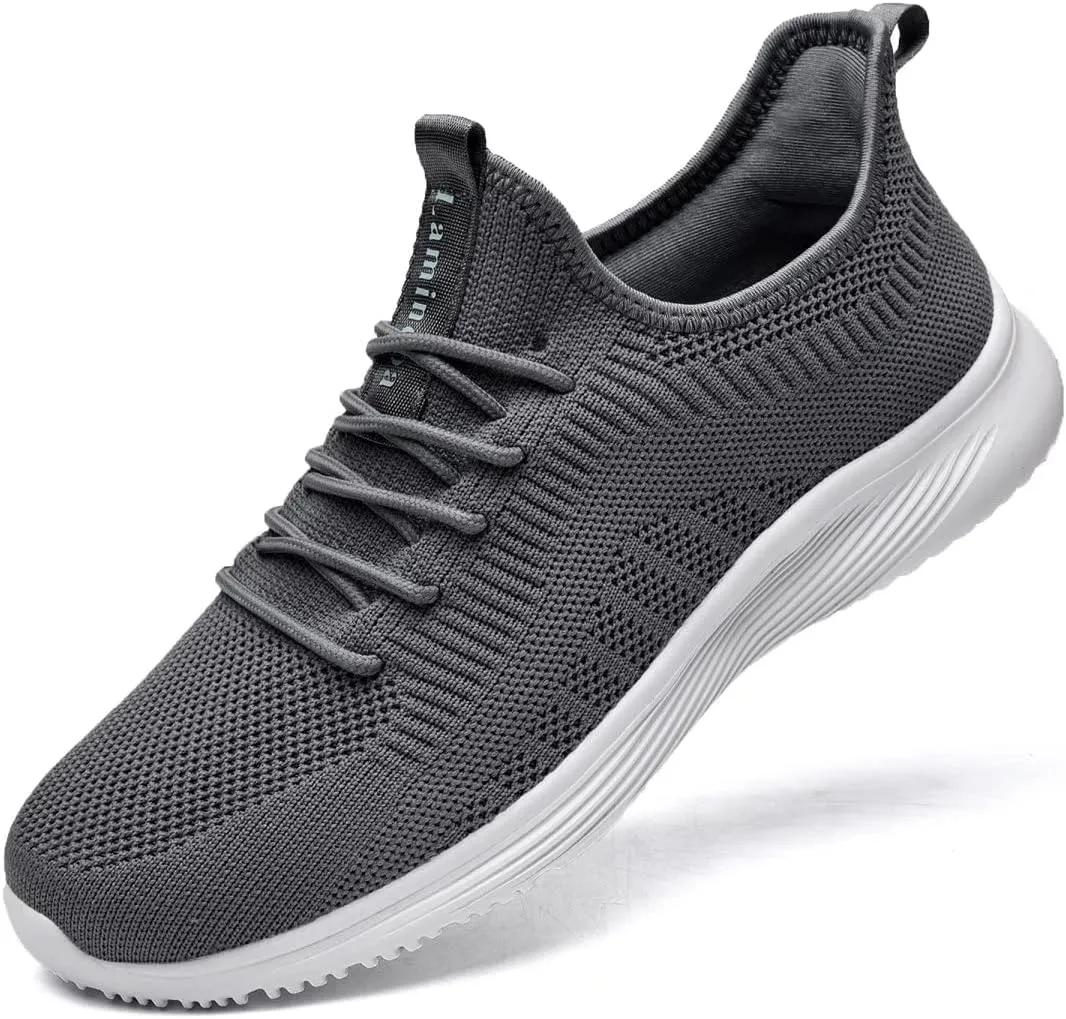 Lamincoa Womens Walking Shoes Slip On Lightweight Memory Foam Cheer Sneakers for Tennis Gym Running Workout Yoga