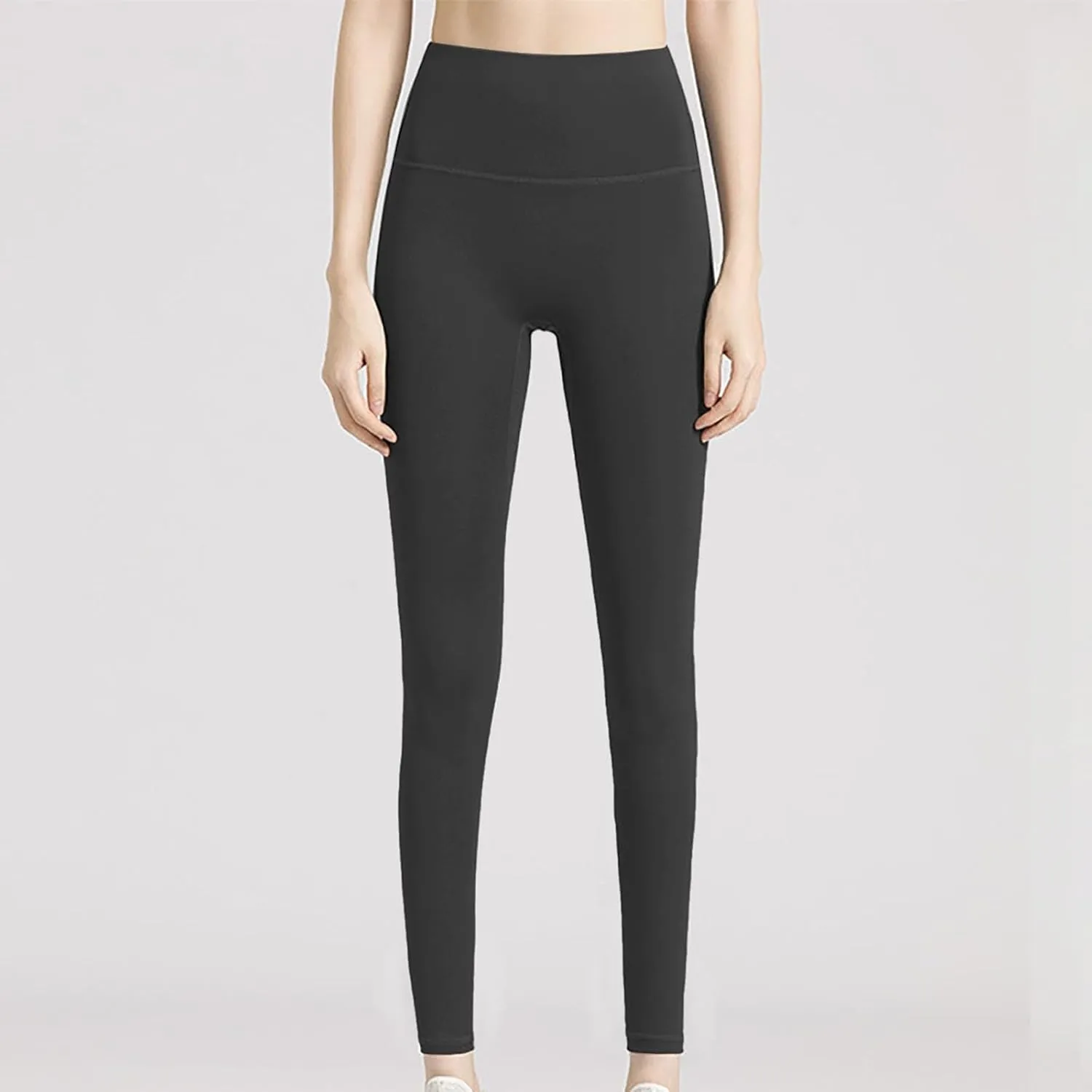 Leggings for Women with Pockets Stretch Straight Leg High Waist Compression Tummy Control Athletic Flare Yoga Pants