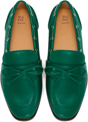 LEHOOR Women Square Closed Toe Flats Bow Slip On Flat Penny Loafer Matte Knotted Flat Shoes Comfort Two-Tone Oxford Loafers Office Ladies Work Daily Bass Coach Loafers Driver Club Spring 4-11 M US