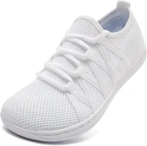 Linenghs Barefoot Shoes Women Minimalist Wide Toe Box Walking Shoes Zero Drop Sole Width Fashion Sneaker Trail Runner