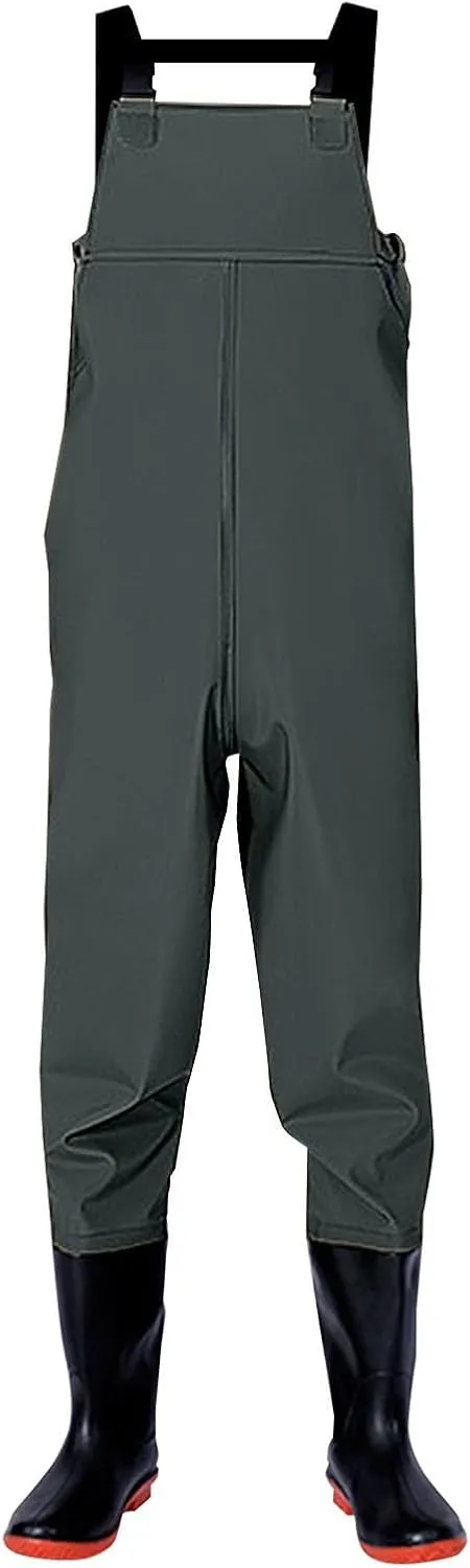 Litetao Waders for Men Waterproof Workout Jumpsuits Durable Fishing Bootfoot Chest Wader for Hunting Fishing Outdoors