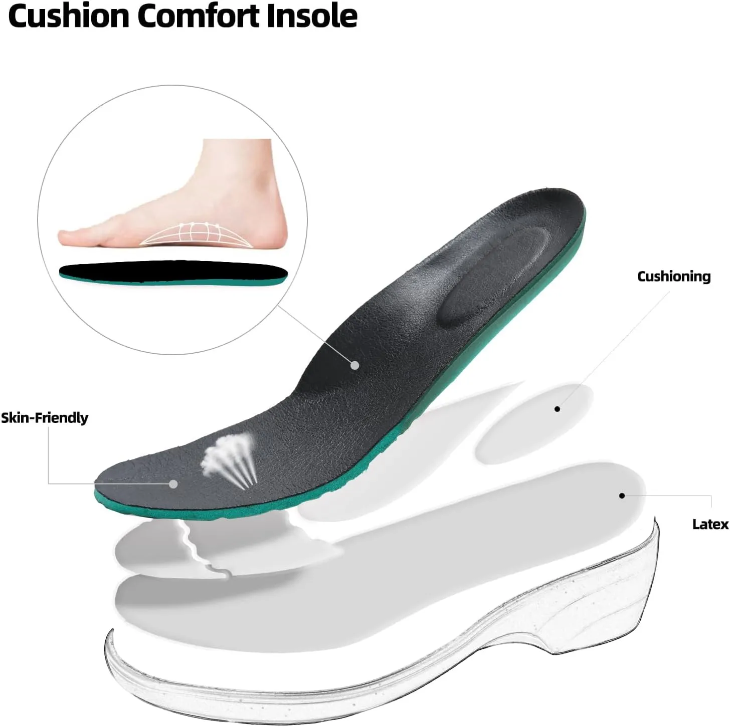 Loafers for Womens Comfort Leather Slip On Dress Shoes for Office Business