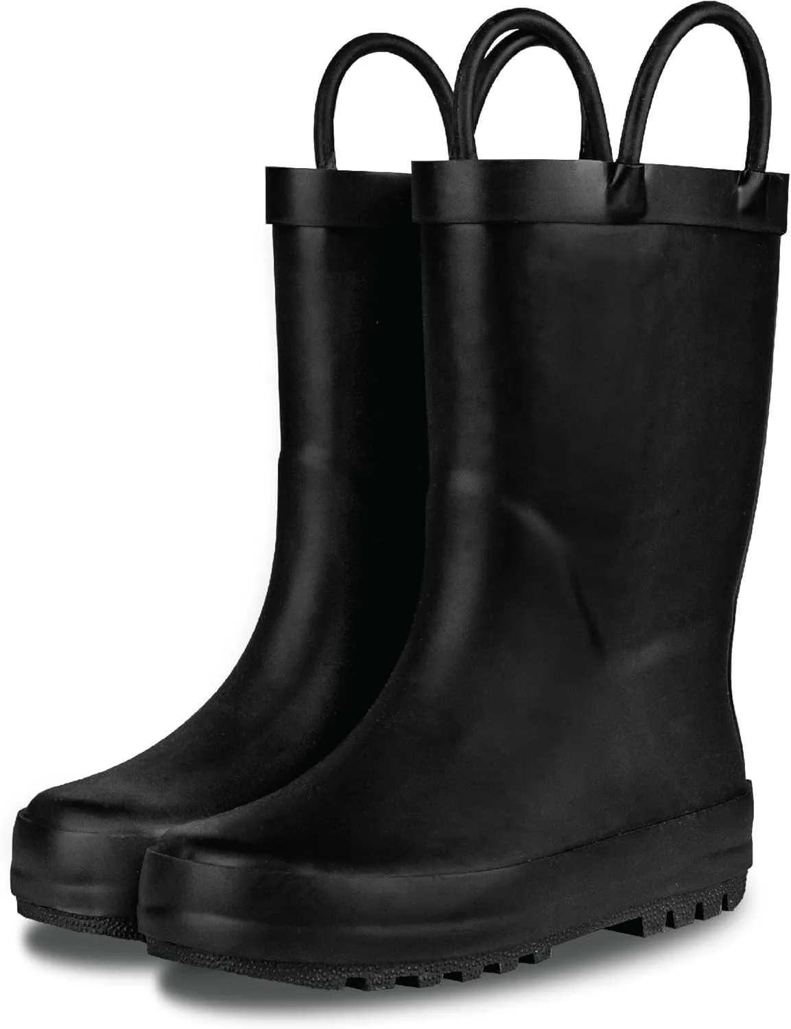 Lone Cone Premium Natural Rubber Rain Boots for Toddlers and Kids with Solid Design