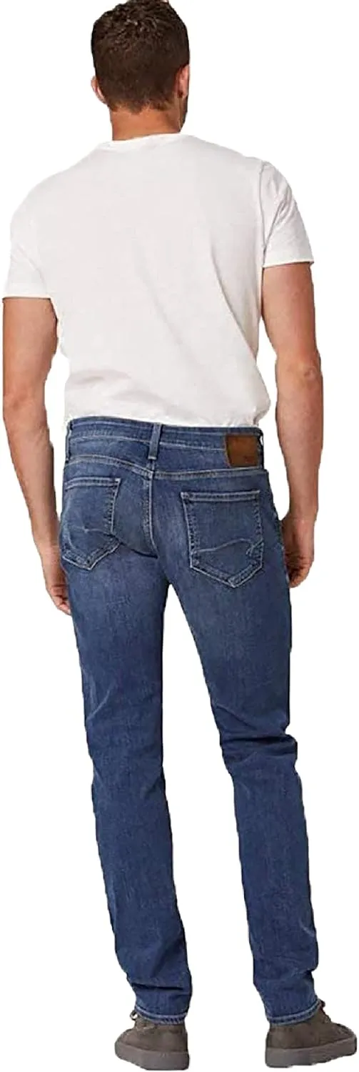 Mavi Men's Jake Regular-Rise Tapered Slim Fit Jeans