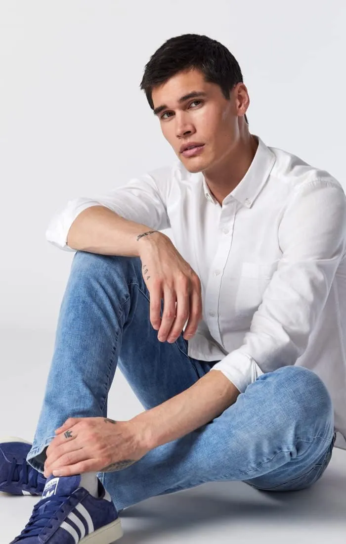 Mavi Men's Jake Regular-Rise Tapered Slim Fit Jeans
