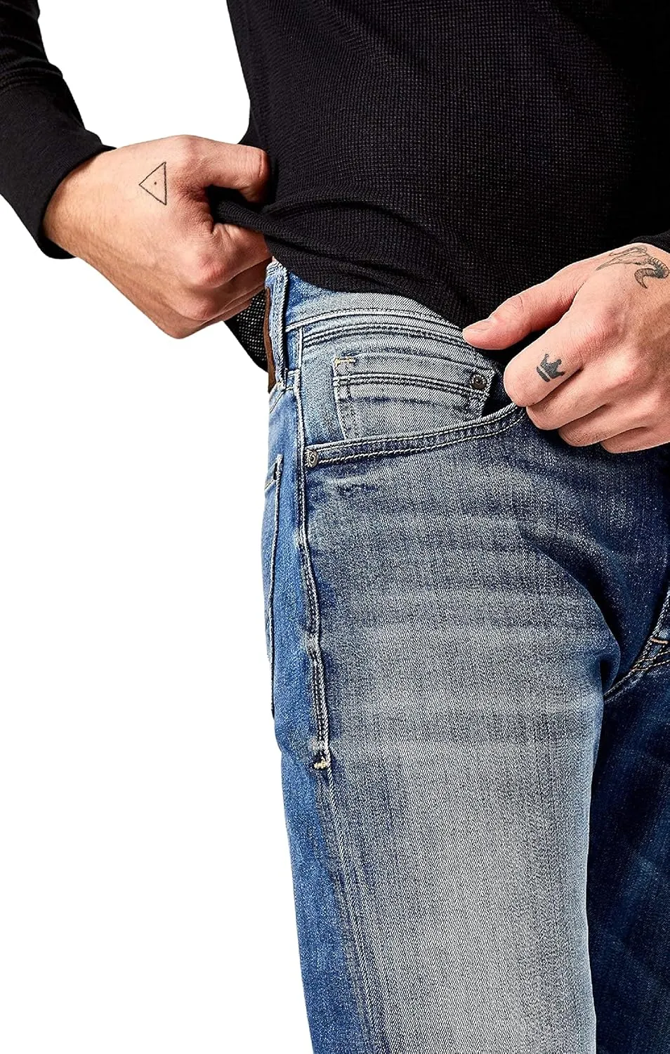 Mavi Men's Jake Regular-Rise Tapered Slim Fit Jeans