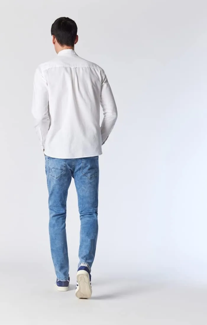 Mavi Men's Jake Regular-Rise Tapered Slim Fit Jeans
