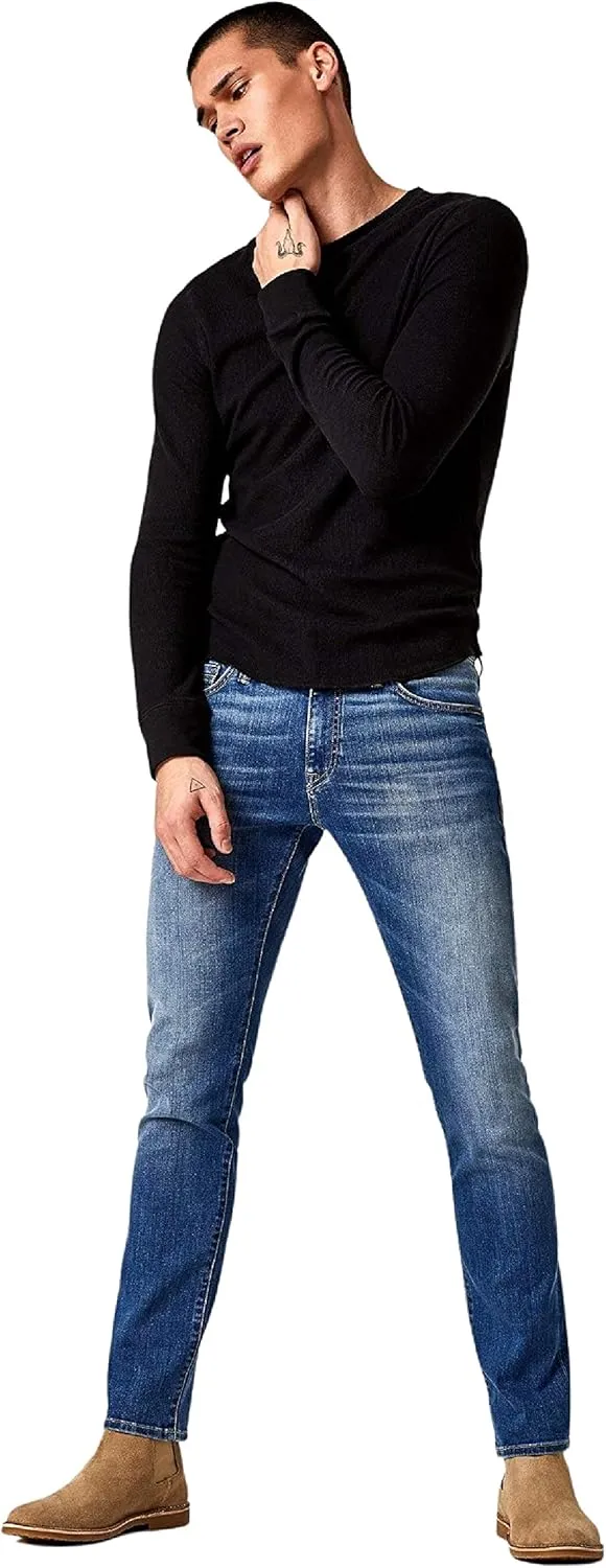 Mavi Men's Jake Regular-Rise Tapered Slim Fit Jeans