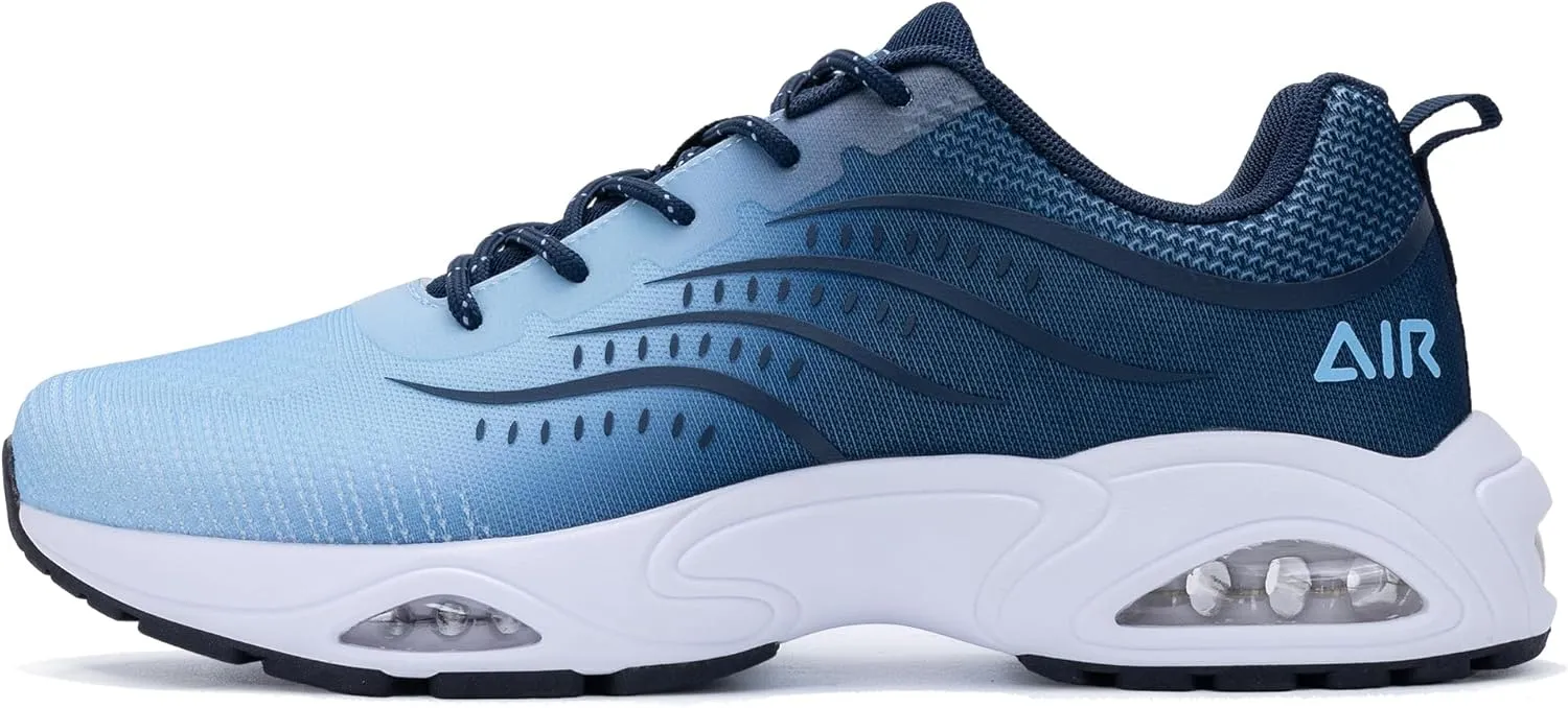 Men's Air Runnning Shoes Walking Tennis Fashion Sneakers Breathable Comfortable Gym Jogging Sports Athletic Footwear US 7-13