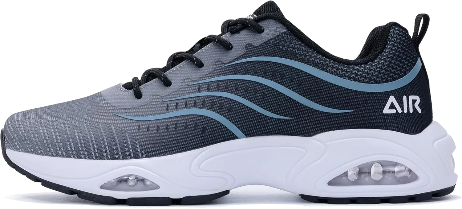 Men's Air Runnning Shoes Walking Tennis Fashion Sneakers Breathable Comfortable Gym Jogging Sports Athletic Footwear US 7-13