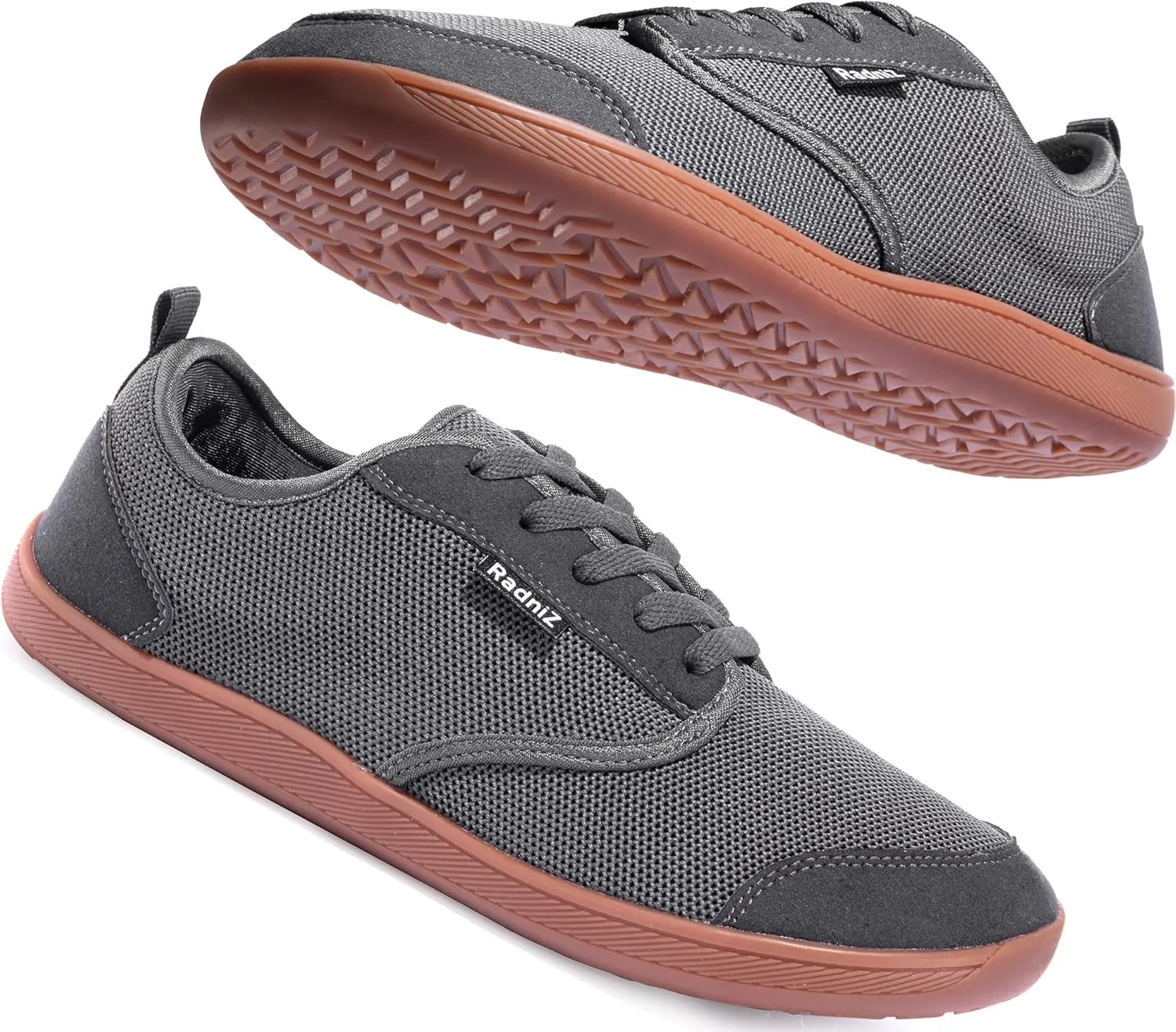 Mens Barefoot Trail Running Shoes Walking Wide Toe Box Zero Drop Minimalist Shoes Wide Fashion Sneakers for Men