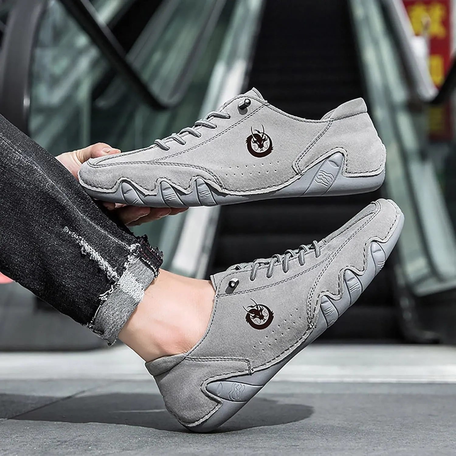 Men's Casual Shoes Everyday Wear Stylish Design with Durable Upper Perfect Relaxing Comfortable Flat Sole Yacht Shoes