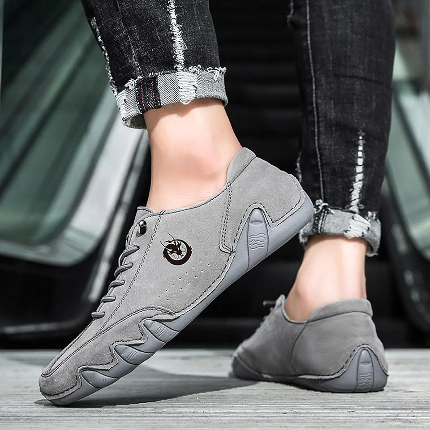 Men's Casual Shoes Everyday Wear Stylish Design with Durable Upper Perfect Relaxing Comfortable Flat Sole Yacht Shoes