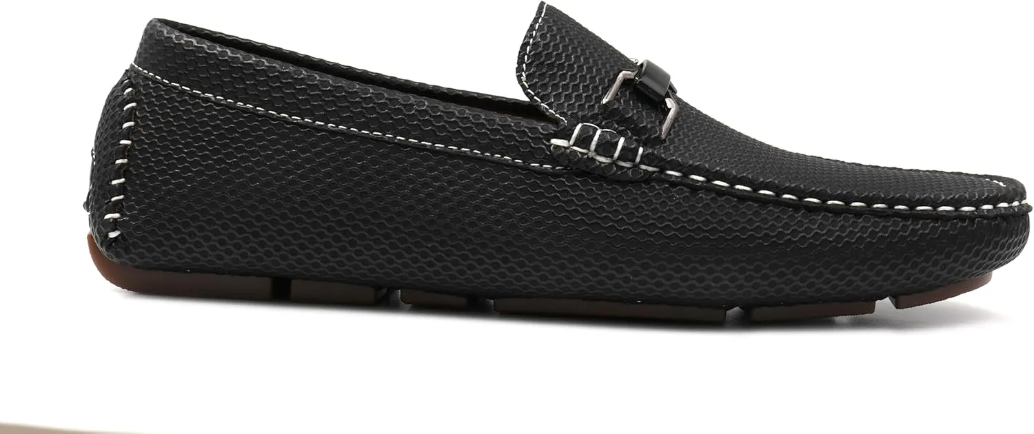 Men's Driving Loafer, Lightweight Breathable Design with Durable Rubber Sole