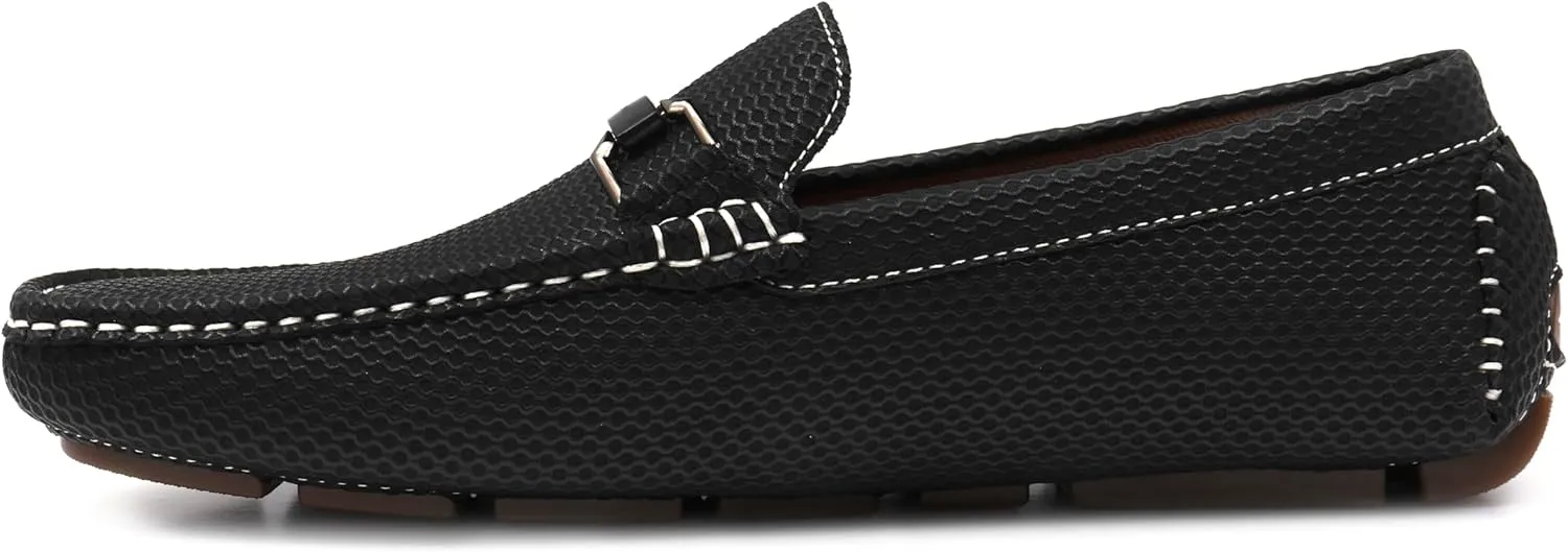 Men's Driving Loafer, Lightweight Breathable Design with Durable Rubber Sole