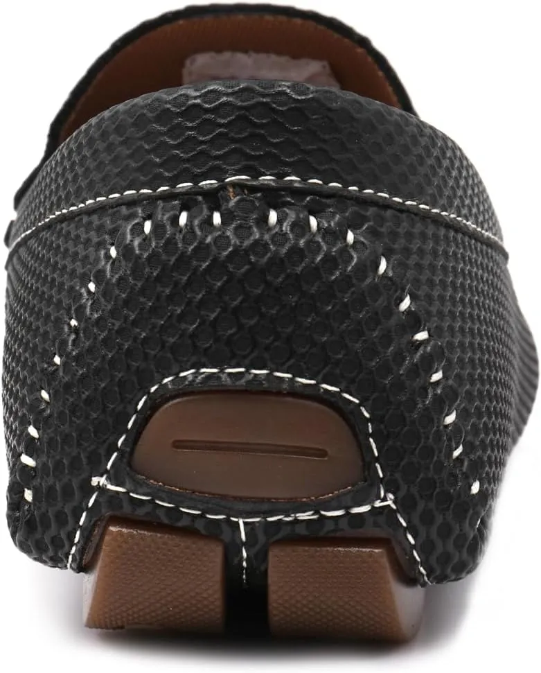 Men's Driving Loafer, Lightweight Breathable Design with Durable Rubber Sole