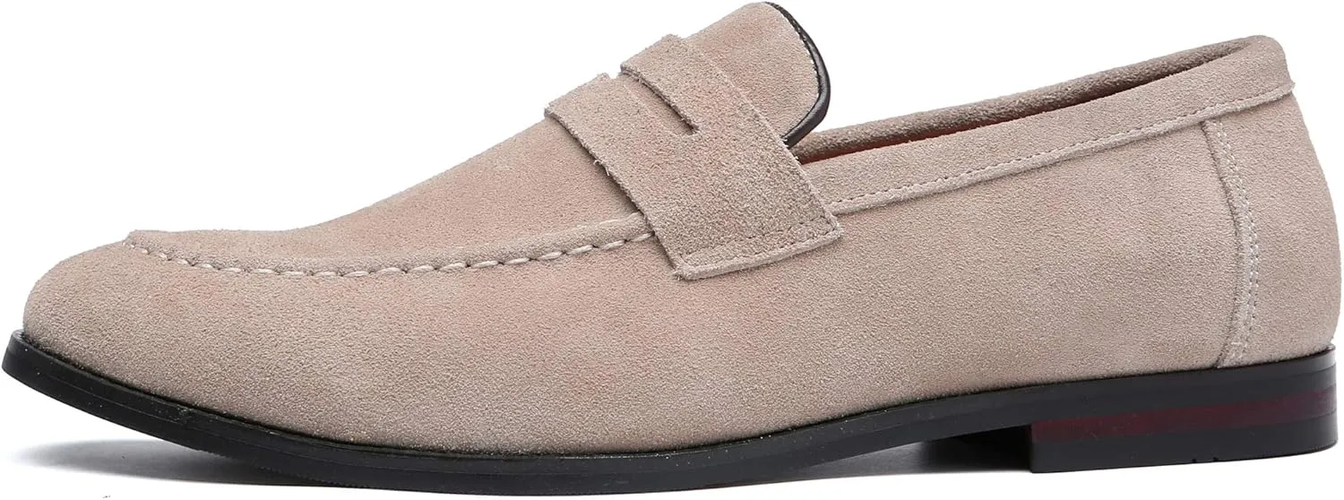 Mens Driving Moccasins Penny Slip On Loafers Classic Comfortable Casual Driving Shoes Boat Shoes for Men