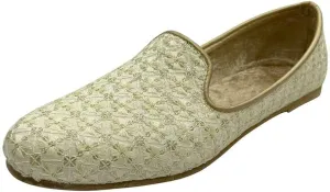 Men's Ethnic Jutti - Handcrafted Traditional Indian Footwear - Stylish & Comfortable Loafers Shoes for Weddings & Casual Wear
