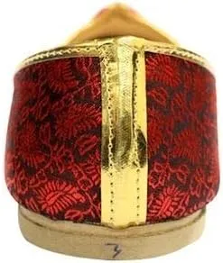 Men's Ethnic Jutti - Handcrafted Traditional Indian Footwear - Stylish & Comfortable Loafers Shoes for Weddings & Casual Wear