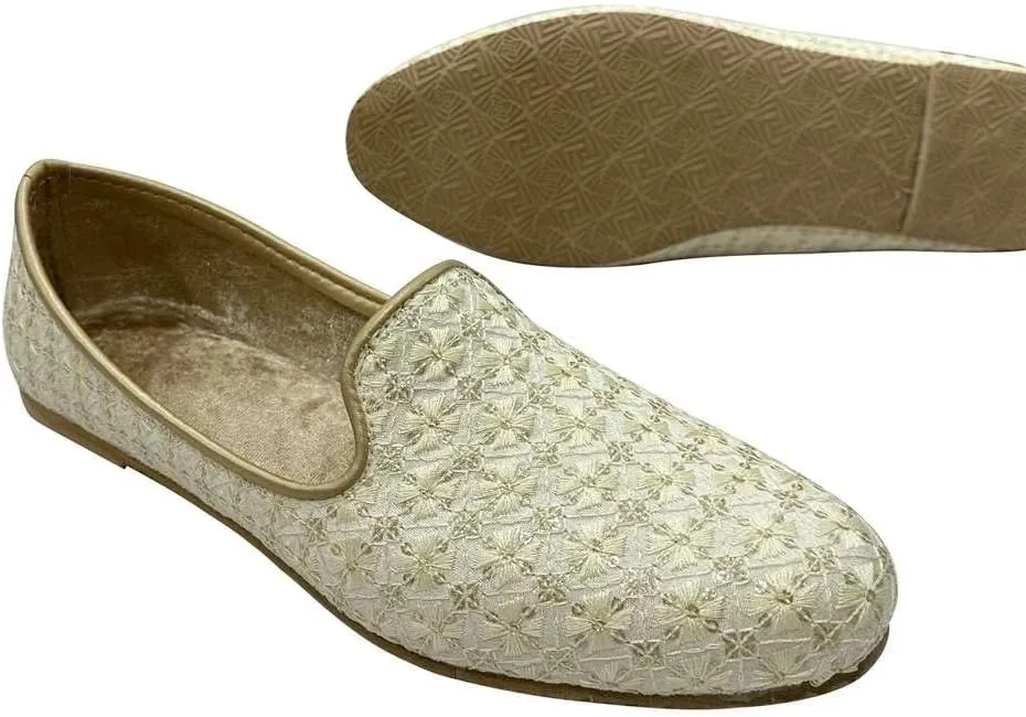 Men's Ethnic Jutti - Handcrafted Traditional Indian Footwear - Stylish & Comfortable Loafers Shoes for Weddings & Casual Wear