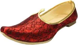 Men's Ethnic Jutti - Handcrafted Traditional Indian Footwear - Stylish & Comfortable Loafers Shoes for Weddings & Casual Wear