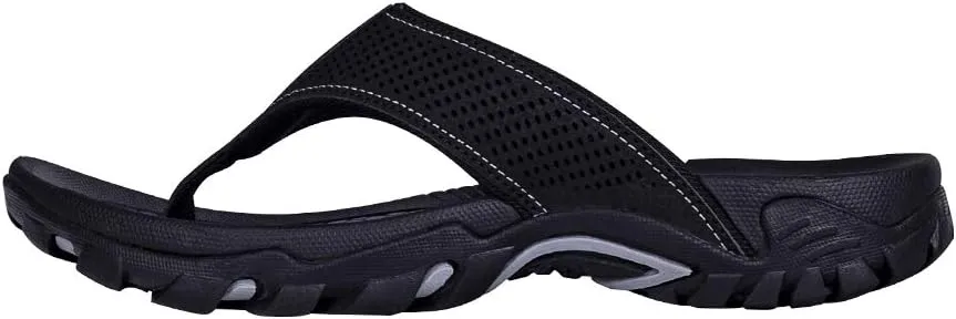 Mens Flip Flops Comfort Sport Thong Sandals for Indoor Outdoor Casual Beach Flip Flops for Men with Arch Support