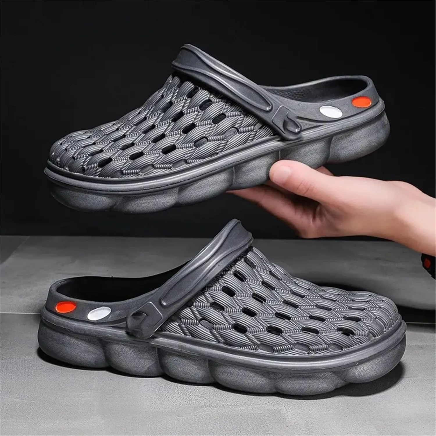 Men's Garden Sandals, Platform Outdoor Summer Clogs