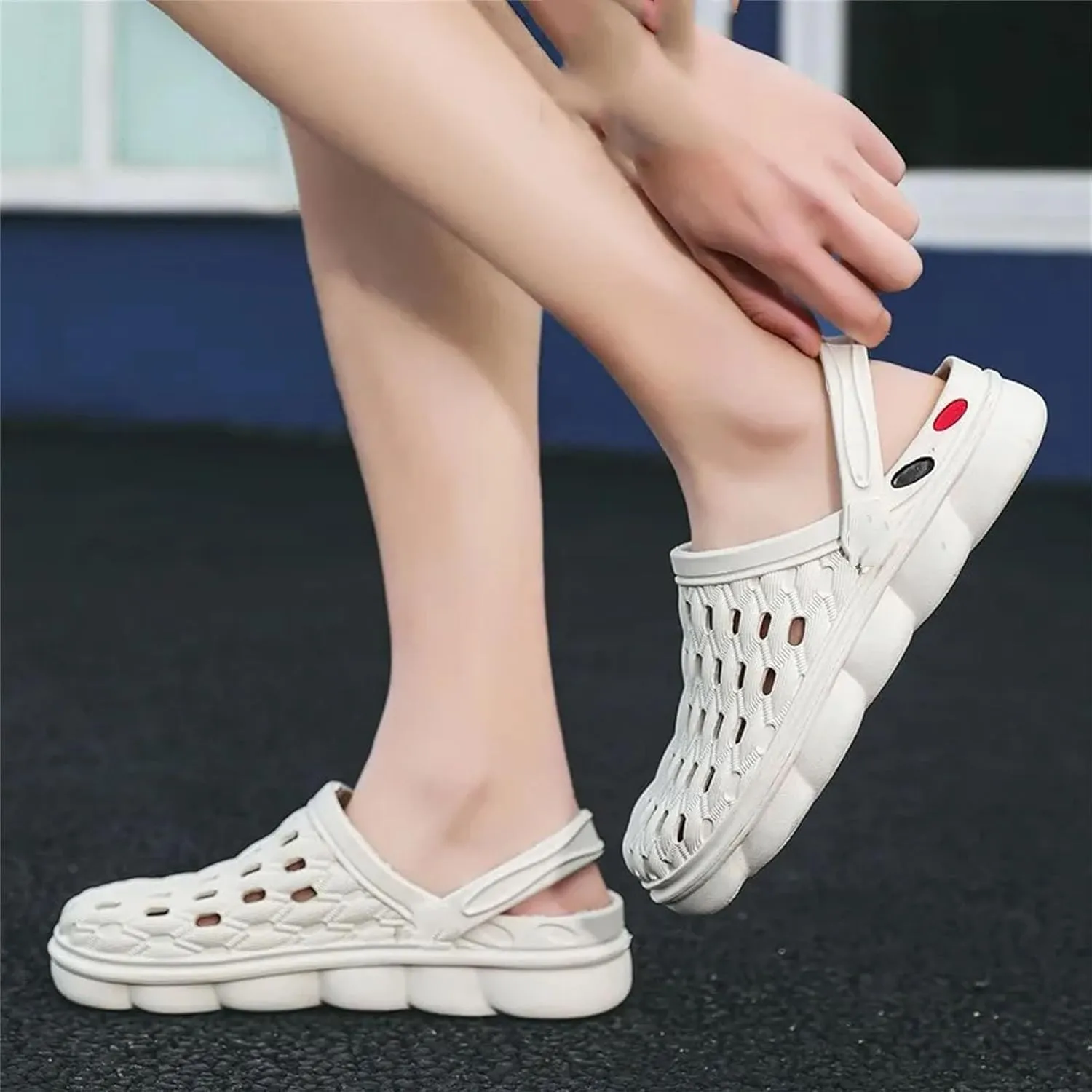 Men's Garden Sandals, Platform Outdoor Summer Clogs