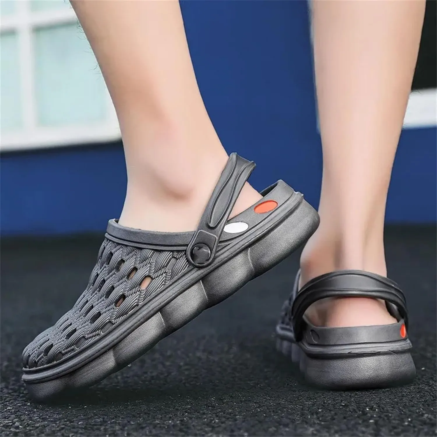 Men's Garden Sandals, Platform Outdoor Summer Clogs
