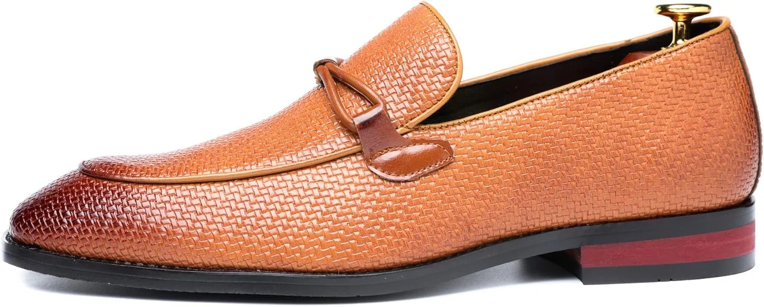 Mens Loafer Slip On Driving Shoes Soft Penny Loafers Classy Formal Patent Leather Dress Shoes