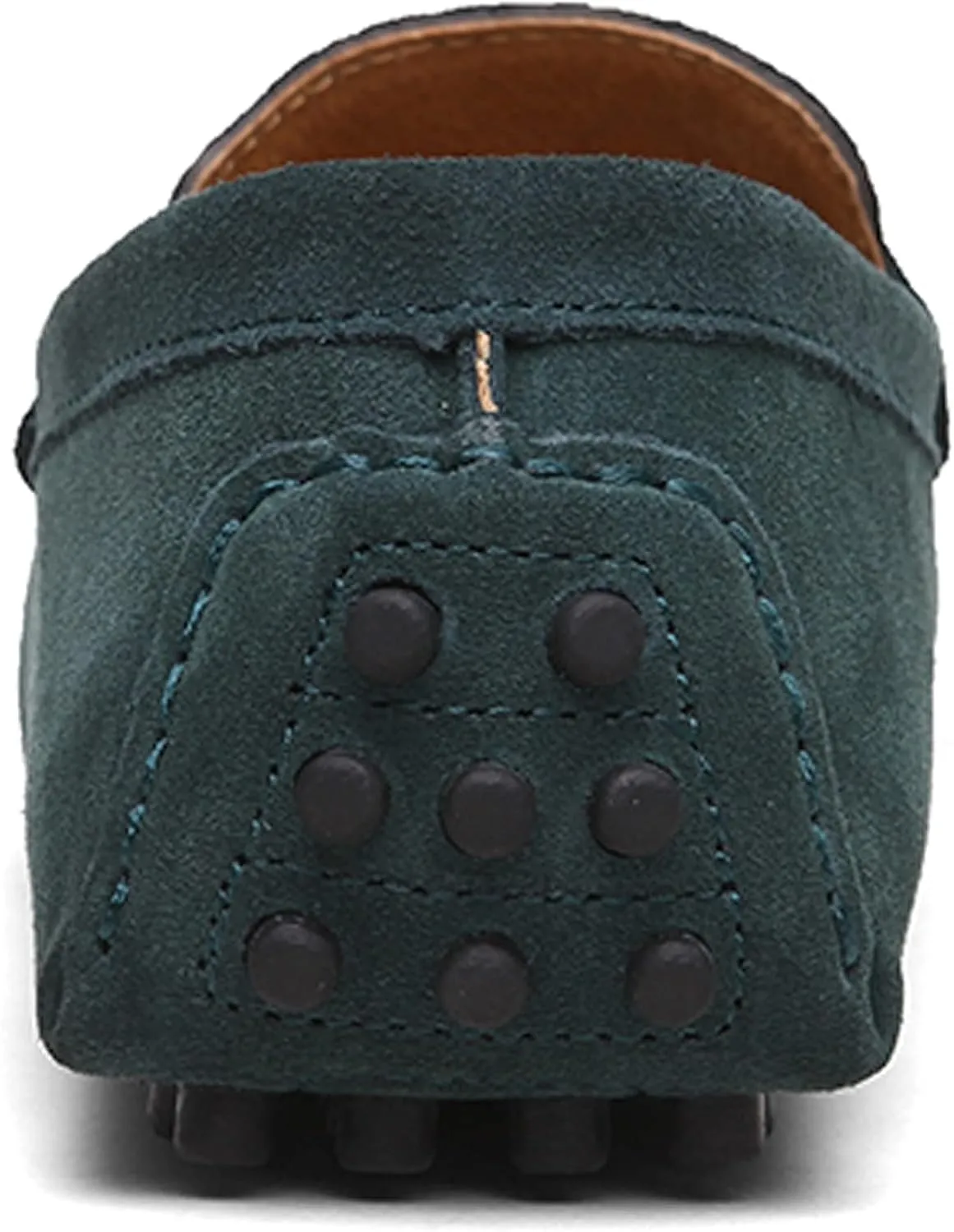 Men's Penny Loafers Moccasin Suede Leather Slip On Casual Dress Driving Shoes