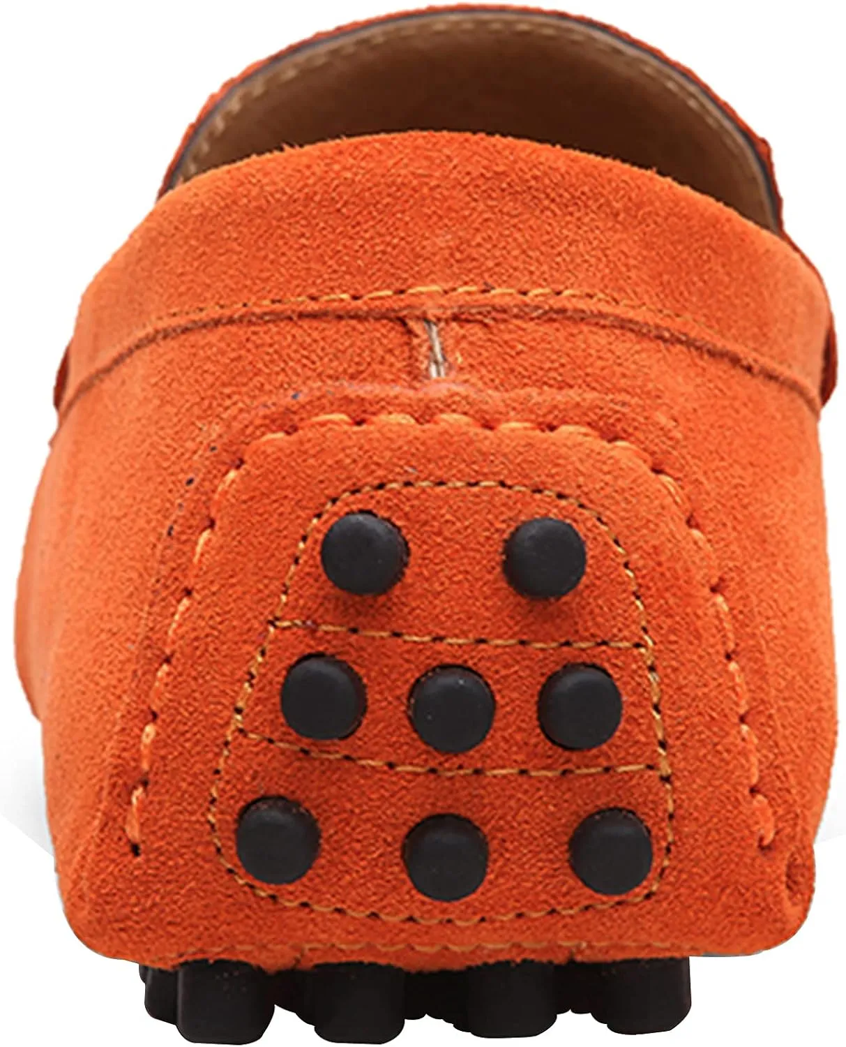 Men's Penny Loafers Moccasin Suede Leather Slip On Casual Dress Driving Shoes