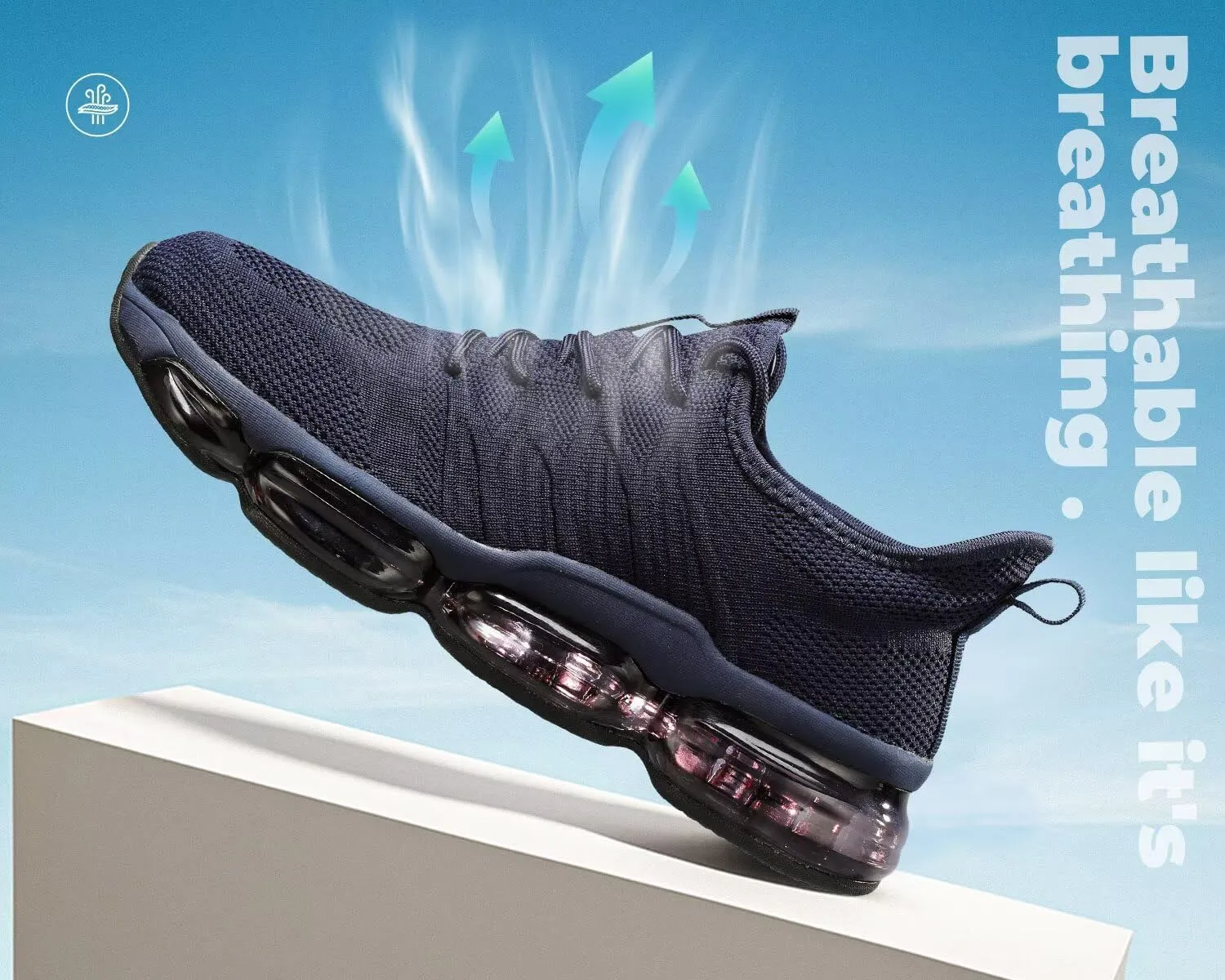 Mens Running Shoes Air Cushion Walking Basketball Sneakers Fashion Tennis Breathable Sport Gym Fitness Cross Trainers