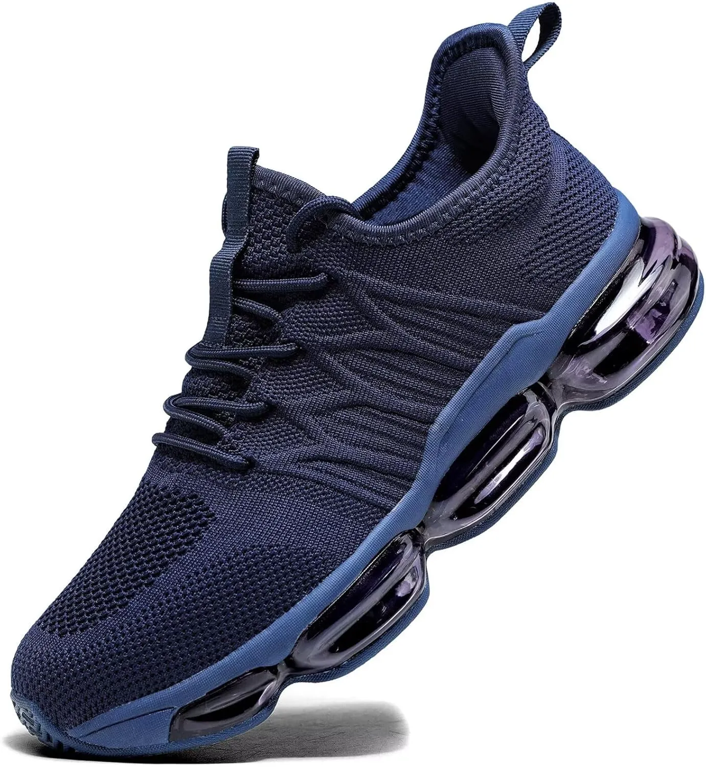 Mens Running Shoes Air Cushion Walking Basketball Sneakers Fashion Tennis Breathable Sport Gym Fitness Cross Trainers