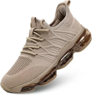 Mens Running Shoes Air Cushion Walking Basketball Sneakers Fashion Tennis Breathable Sport Gym Fitness Cross Trainers