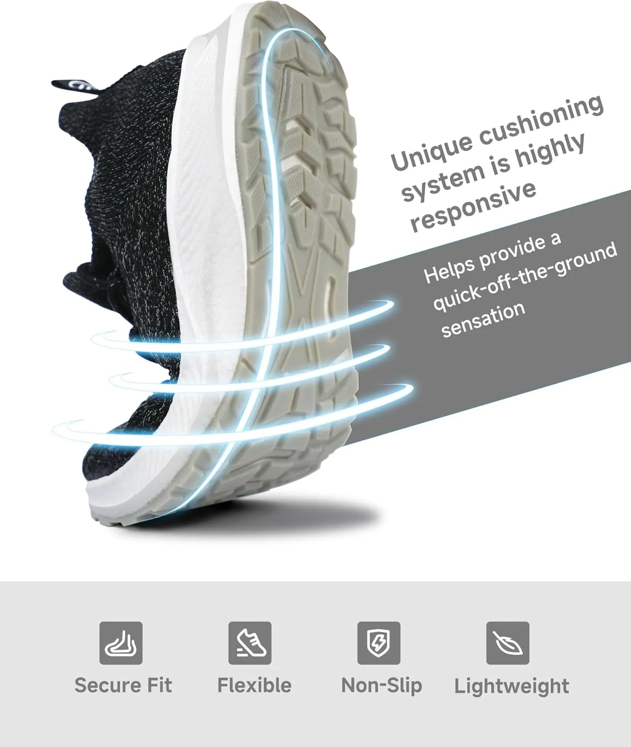 Mens Running Shoes Walking Sneakers Sports Fashion Casual Dress Footwear Mesh Comfortable Lightweight Breathable Tennis Gym Athletic