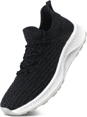 Mens Running Shoes Walking Sneakers Sports Fashion Casual Dress Footwear Mesh Comfortable Lightweight Breathable Tennis Gym Athletic