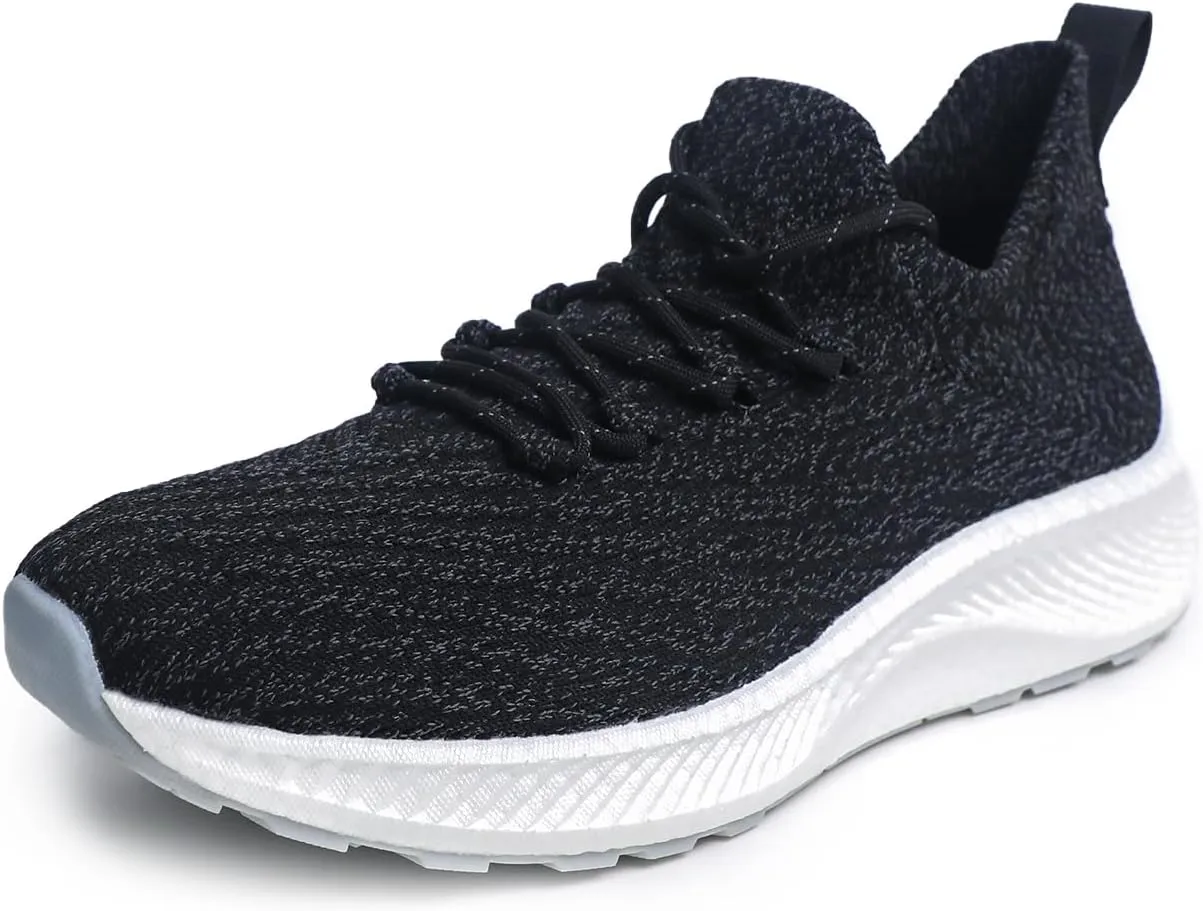 Mens Running Shoes Walking Sneakers Sports Fashion Casual Dress Footwear Mesh Comfortable Lightweight Breathable Tennis Gym Athletic