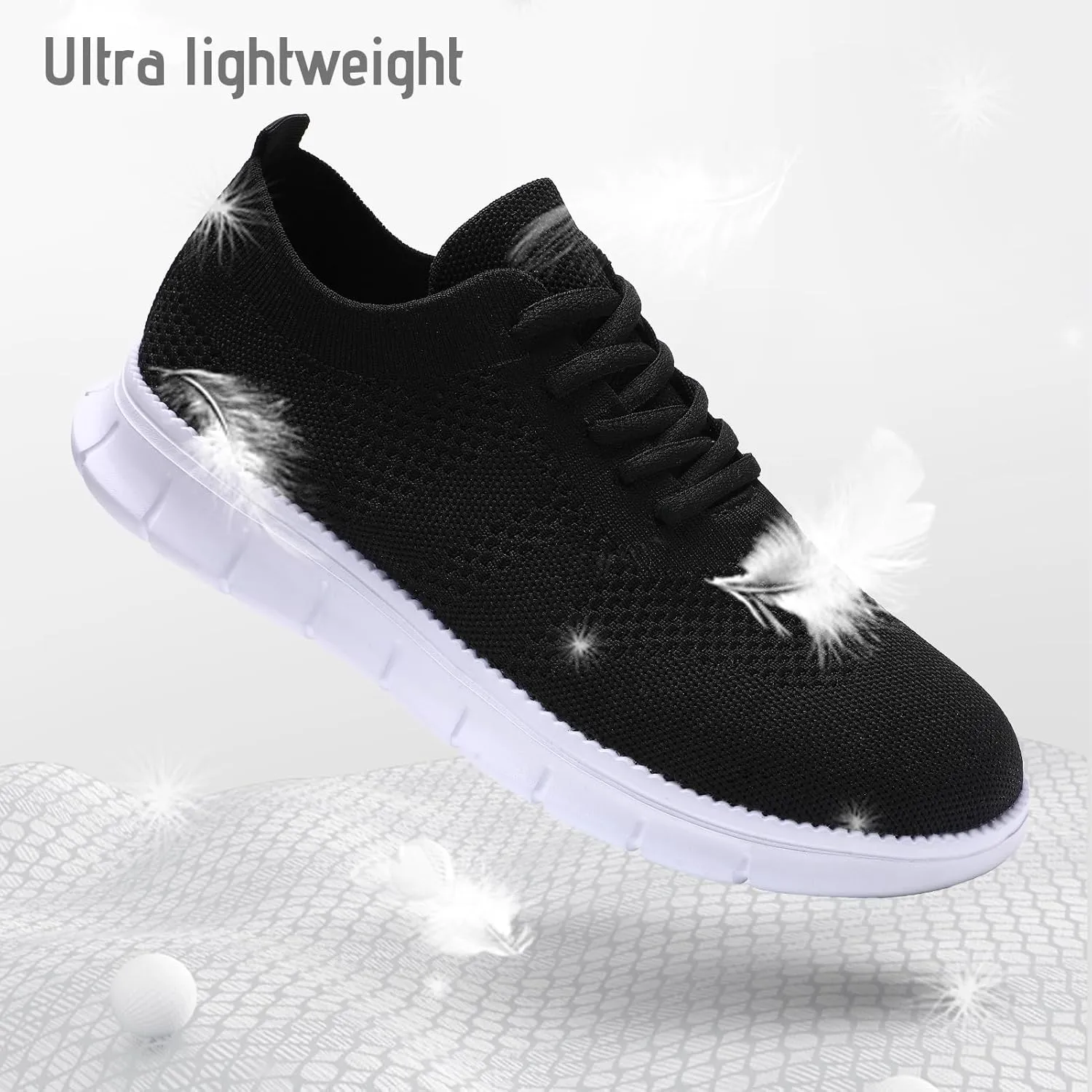 Men's Slip on Walking Shoes Fashion Dress Sneakers Business Oxfords Breathable Lightweight Loafers Tennis for Driving Walking Skate