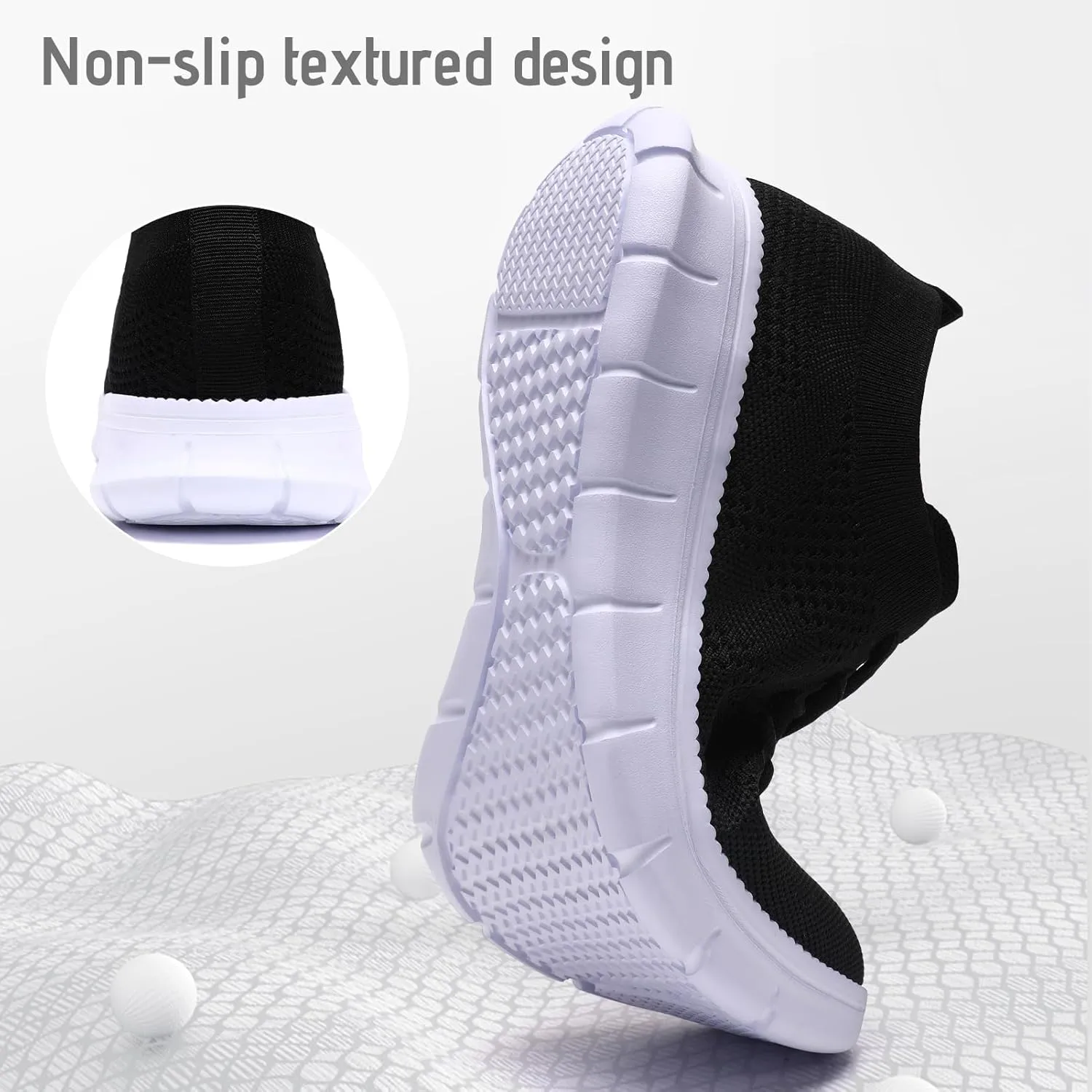 Men's Slip on Walking Shoes Fashion Dress Sneakers Business Oxfords Breathable Lightweight Loafers Tennis for Driving Walking Skate