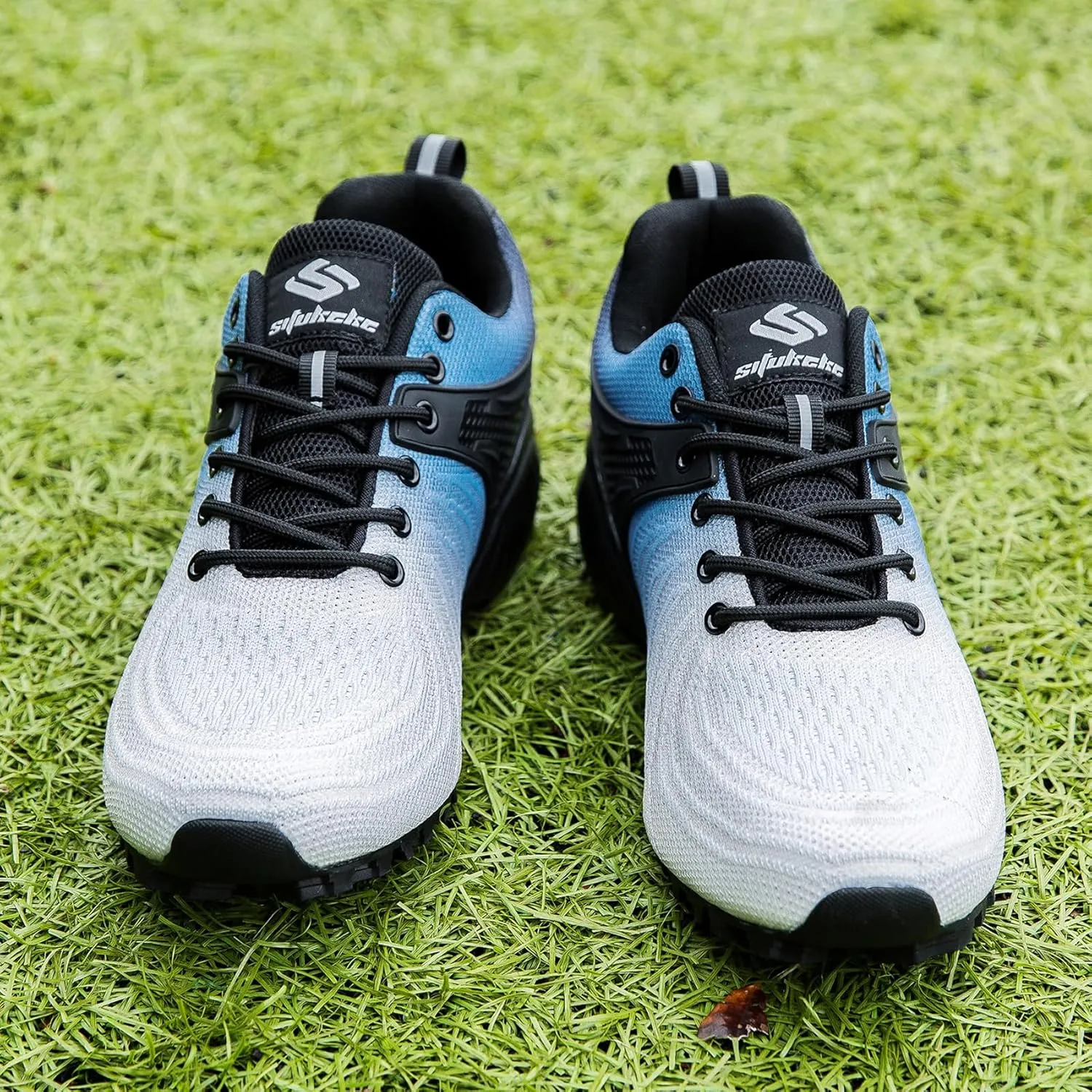 Men's Trail Running Shoes Lightweight Breathable Walking Sneakers Outdoor Athletic Running Tennis Cross Training Shoes