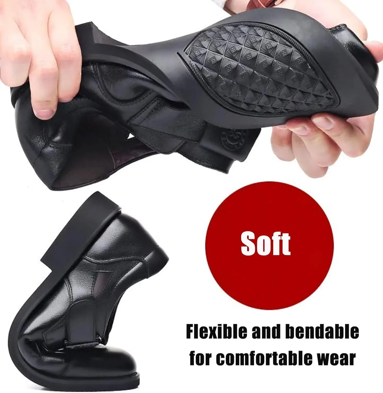 Men's Walking Sandals Outdoor Hiking Sandals Closed Toe Business Sandals Summer Beach Shoes