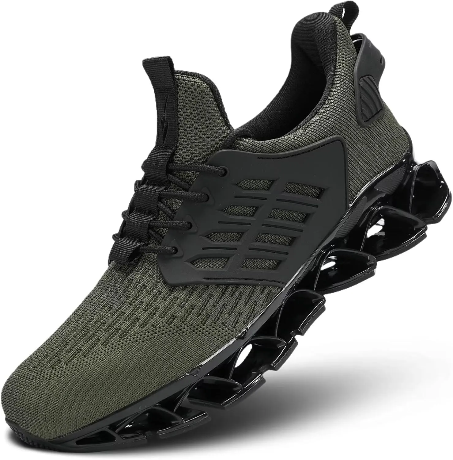 Mens Walking Shoes Slip on Blade Tennis Casual Fashion Trail Running Sneakers Comfort Non Slip Work Sport Athletic Trainers