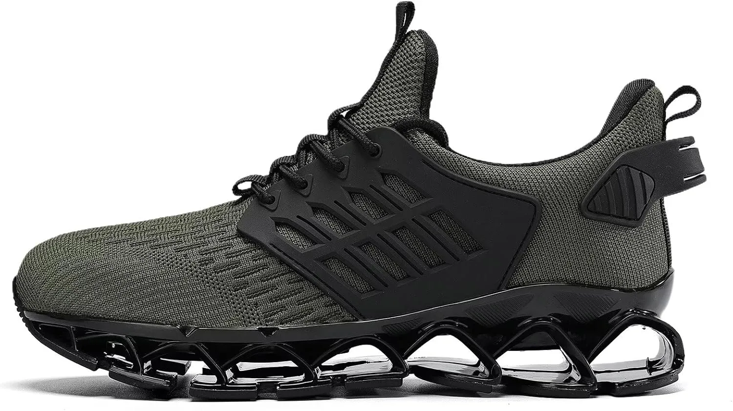Mens Walking Shoes Slip on Blade Tennis Casual Fashion Trail Running Sneakers Comfort Non Slip Work Sport Athletic Trainers