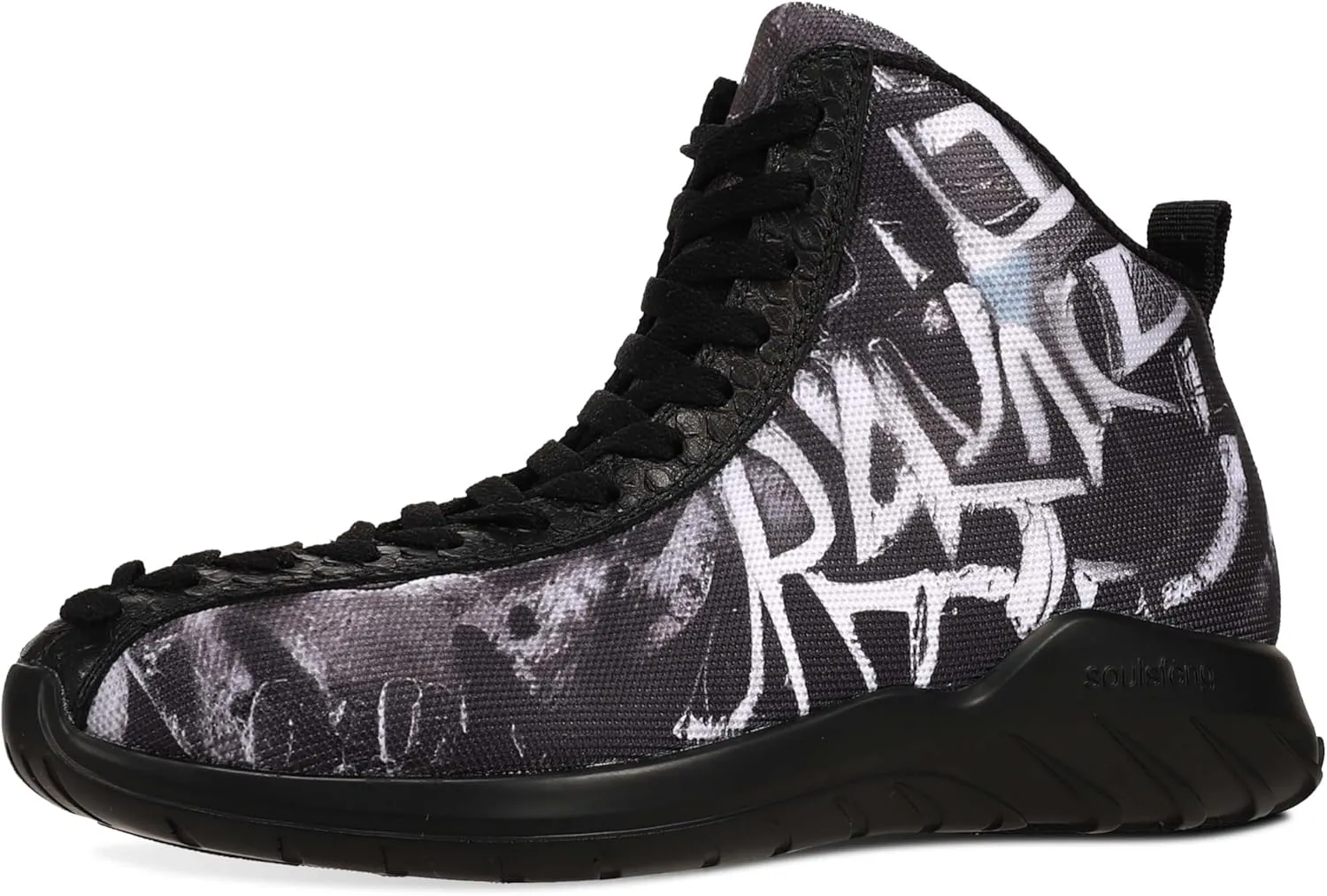 Men's Women's High Top Sneakers Unique Lace Up Lightweight Non Slip Outdoor Basketball Shoes