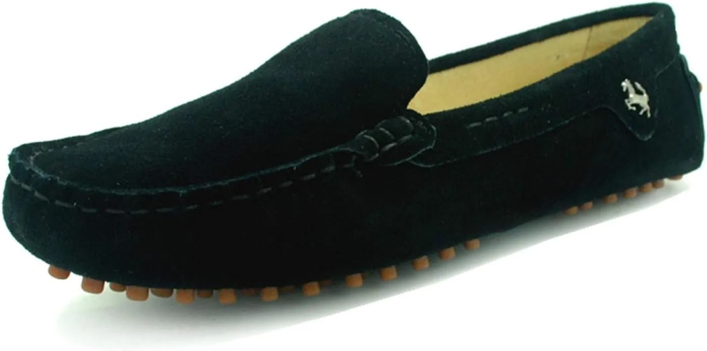 Minishion Loafers for Women Comfortable Suede Driving Shoes YB9601