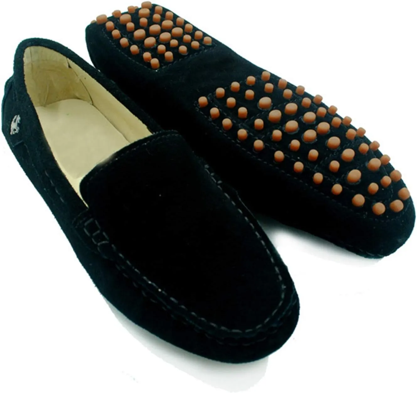 Minishion Loafers for Women Comfortable Suede Driving Shoes YB9601