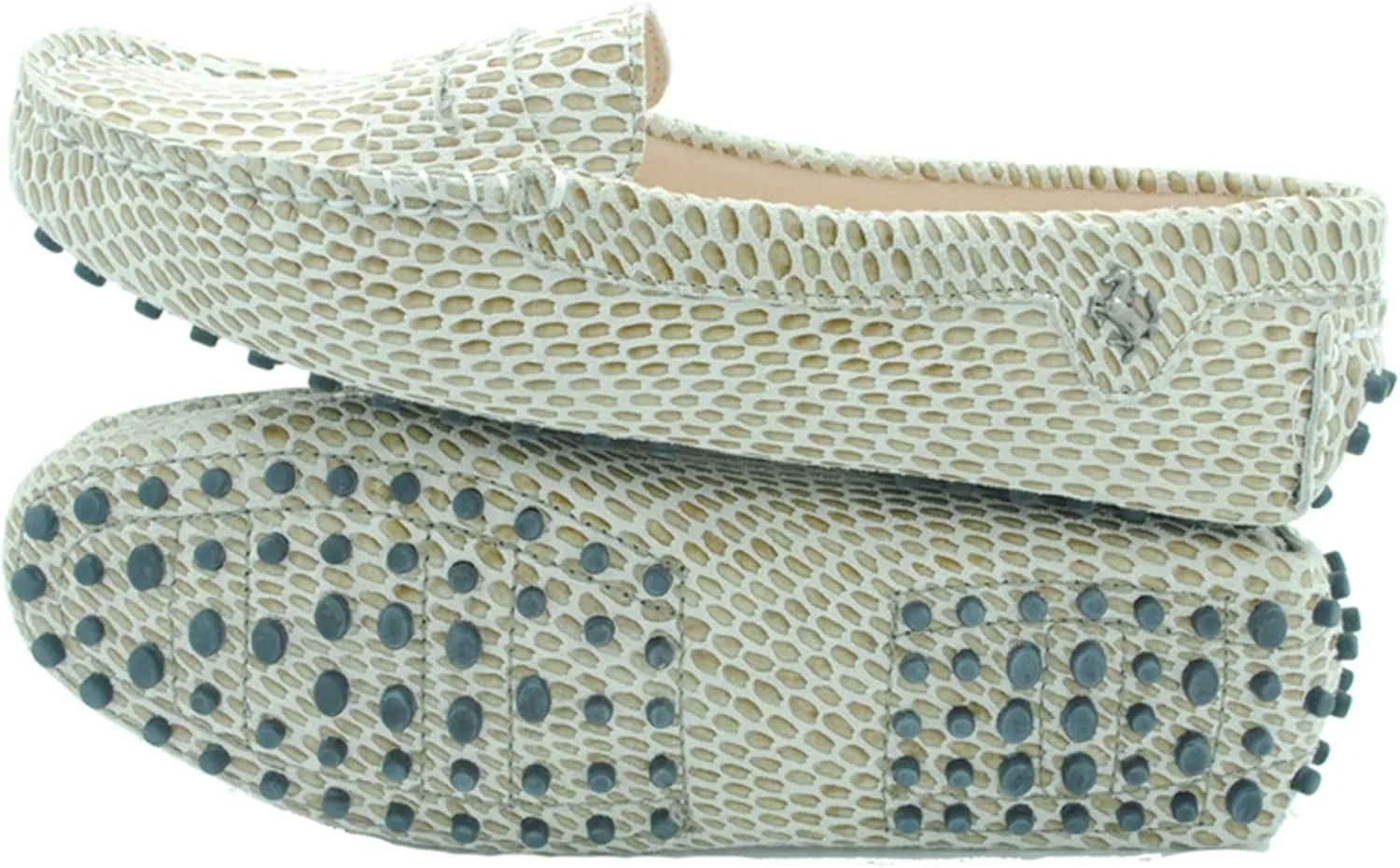 Minishion Women's Casual Loafers Suede Comfortable Driving Shoes YB9603